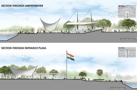 Atal Sarovar at Rajkot Smart City